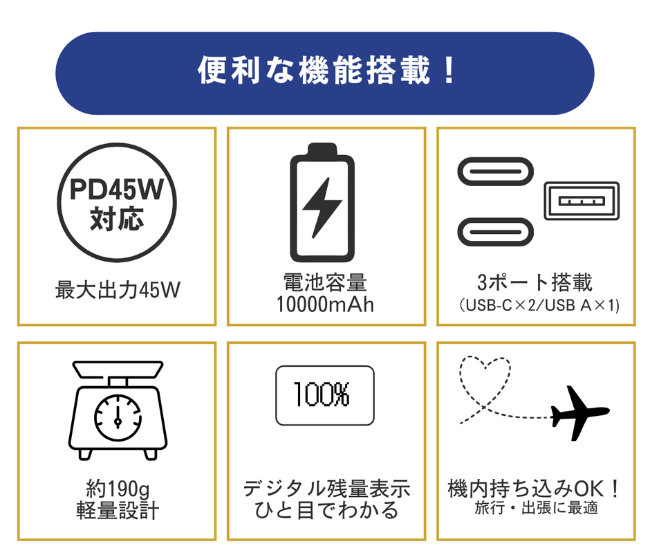 便利な機能