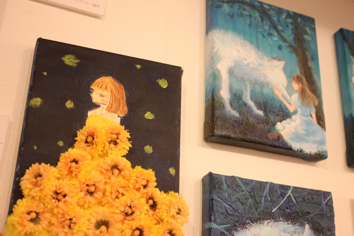 作品例(1) アオイモリ/イトウナナミ(前回の同企画展より)