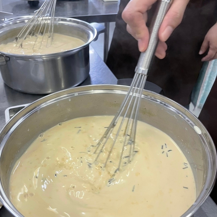 ミルクティーも手作り