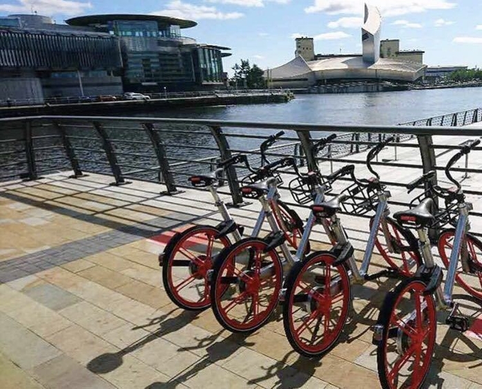 Mobike parking space