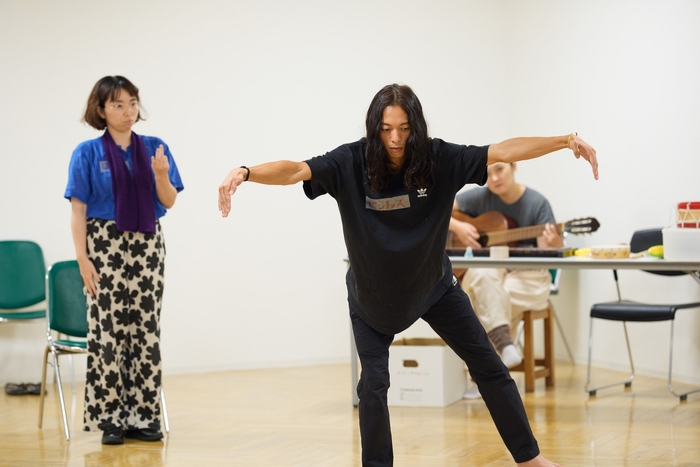 練習風景1 撮影:永井文仁