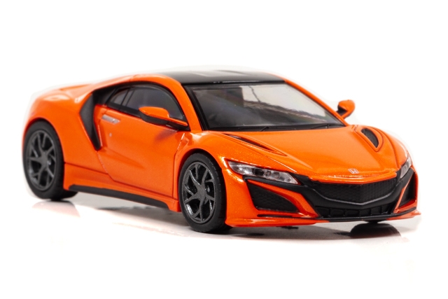 1/64 Honda NSX (NC1) 2019 Thermal Orange Pearl:右前