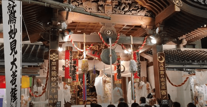 2021年 酉の市 祭事の様子