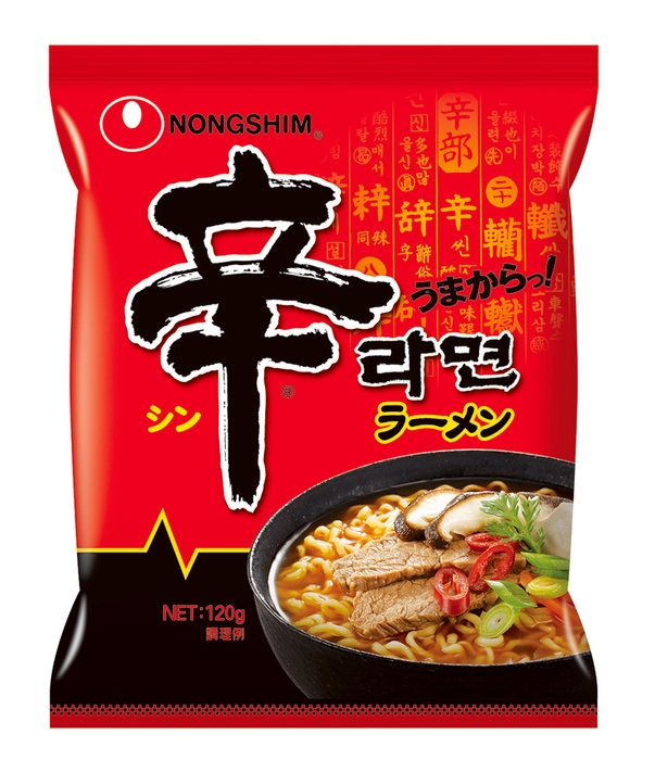 辛ラーメン(袋)パッケージ