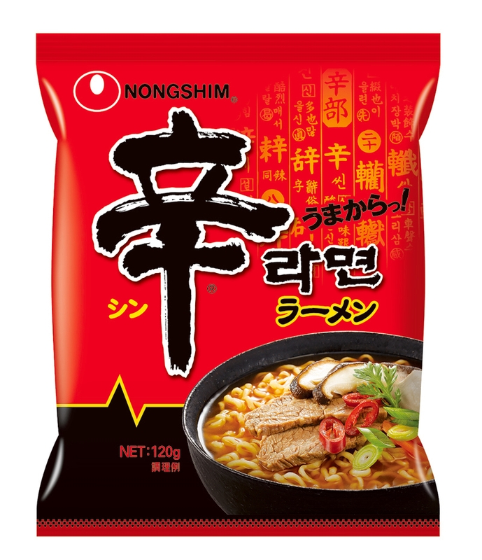 辛ラーメン(袋)パッケージ