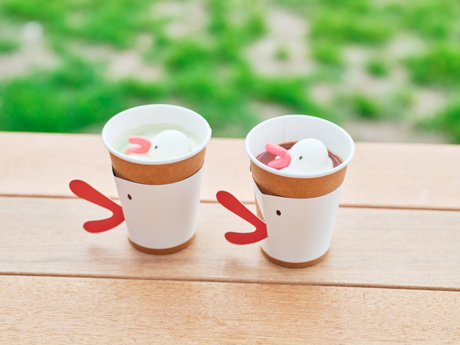 ハチエモンドリンク(チョコレート/抹茶ミルク)