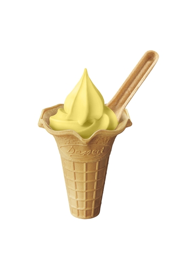 高地栽培バナナソフト　　コーン　イメージ画像