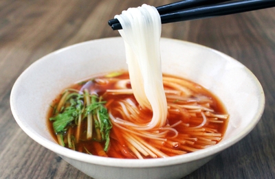 リュウジ氏考案!夏の赤しゃぶしゃぶ 〆のそうめん