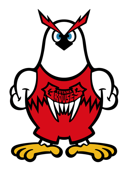 マスコットキャラクターのグラッキー