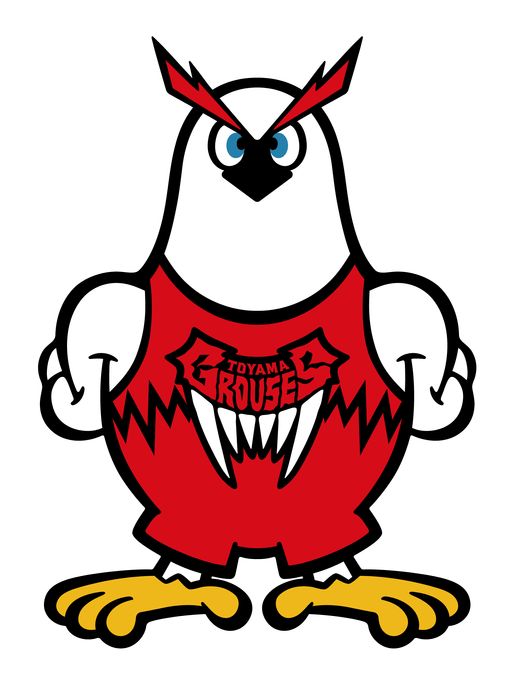 マスコットキャラクターのグラッキー