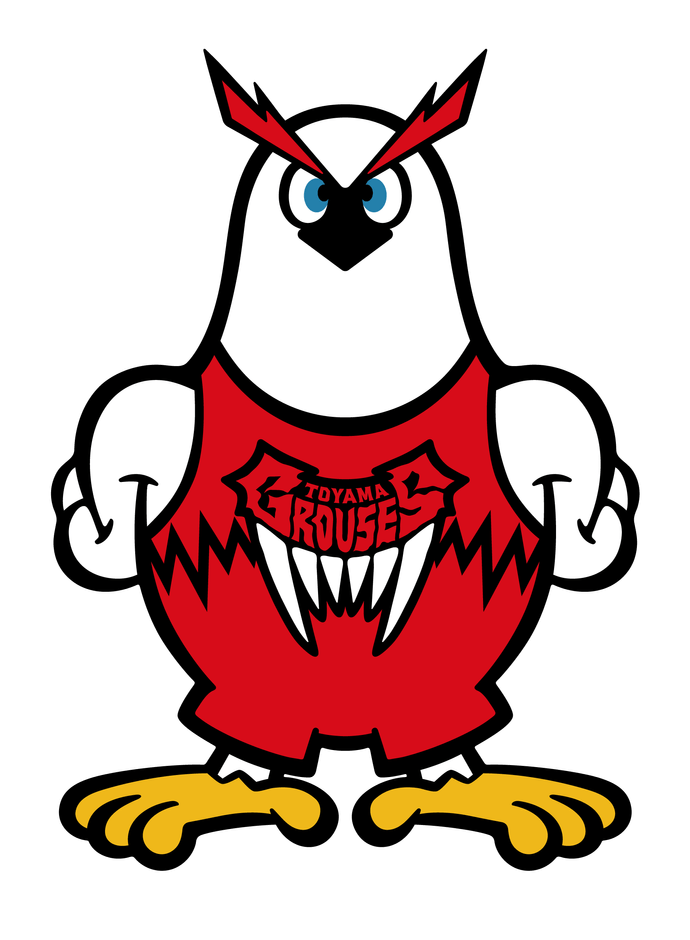 マスコットキャラクターのグラッキー