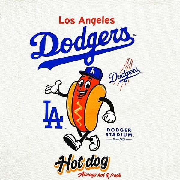 ドジャースのトートバッグ