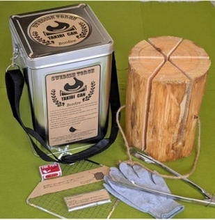 すぐに暖をとれる「TAKIBI CAN」