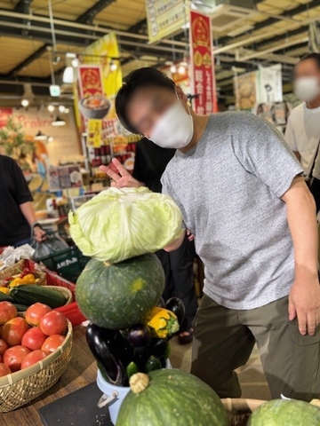 419と夏野菜のバケツに積み放題