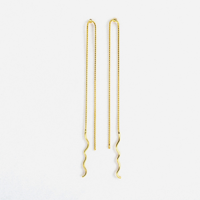 NUWL GLOSS WAVE CHAIN PIERCED