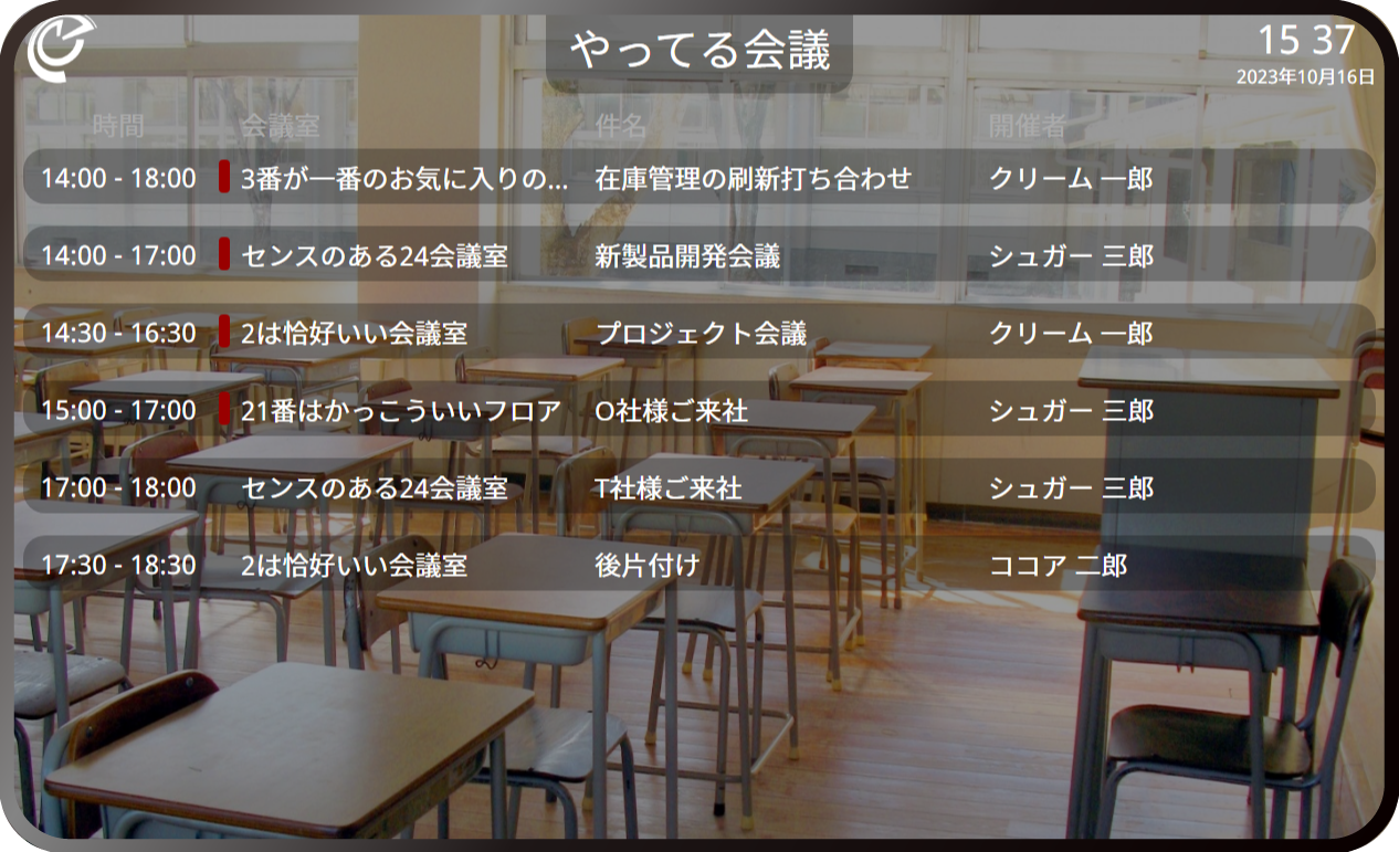 進行中会議