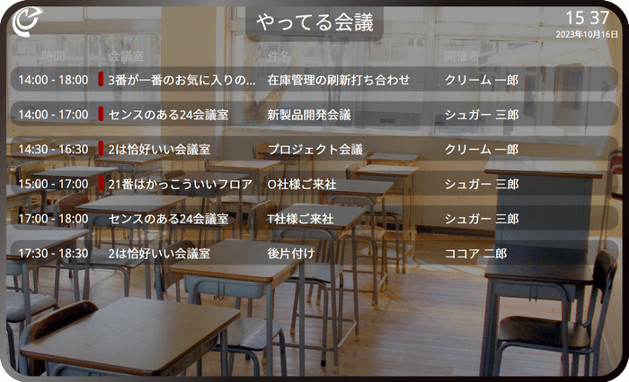 進行中会議