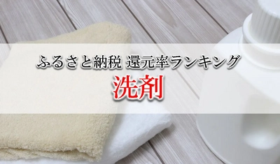 【2024年8月版】ふるさと納税でもらえる洗剤の還元率ランキングを発表