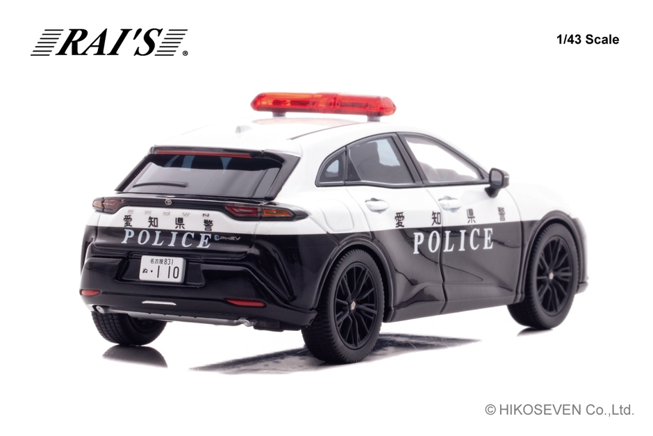1/43 トヨタ クラウン スポーツ RS (AZSH37) 2025 愛知県警察総務部広報課広報車両：右後