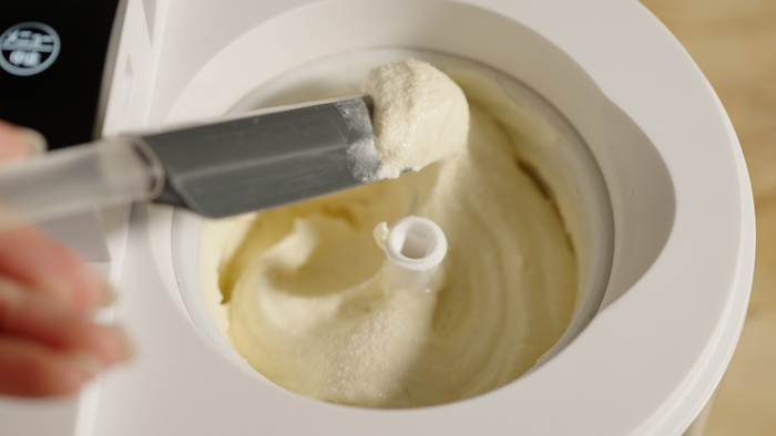 専門店のアイスと同じ、ふわっと滑らかな舌触り