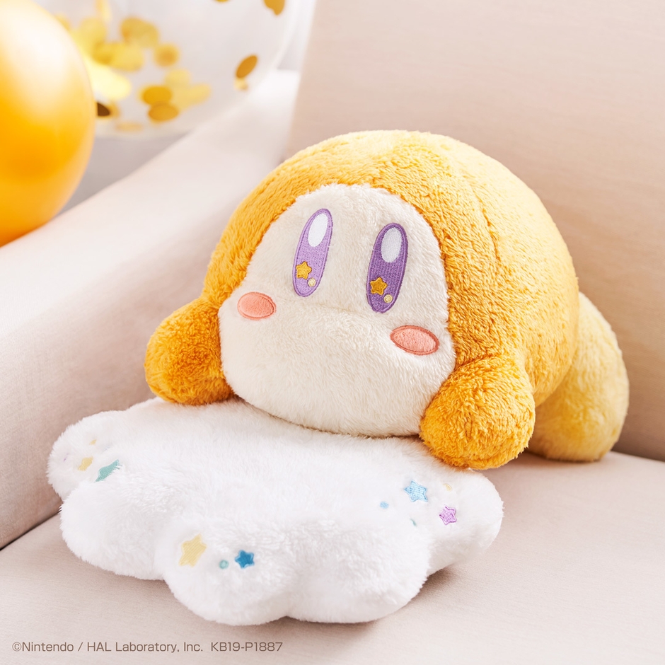 ラストワン賞:雲とワドルディふわふわぬいぐるみ(使用イメージ)