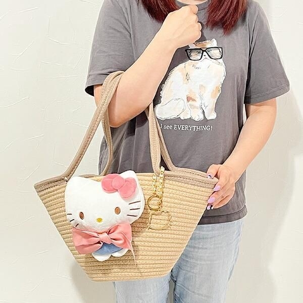 サンリオのカゴバッグ