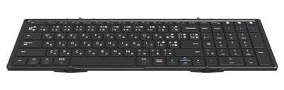 持ち運べるフルサイズ　折り畳み式のテンキー搭載 Bluetoothキーボード「FFF-KB105BT3」を発売！