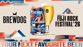 英国No.1クラフトビールブランドBREWDOGとFUJI ROCK FESTIVAL’26の公式コラボビール「FUJI ROCK CRAFT LAGER」が数量限定発売！