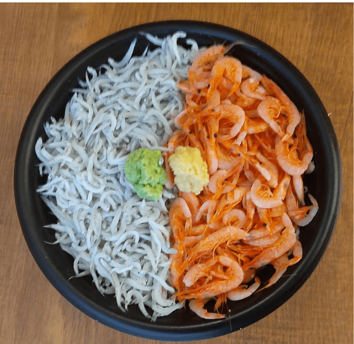 桜えびしらす丼