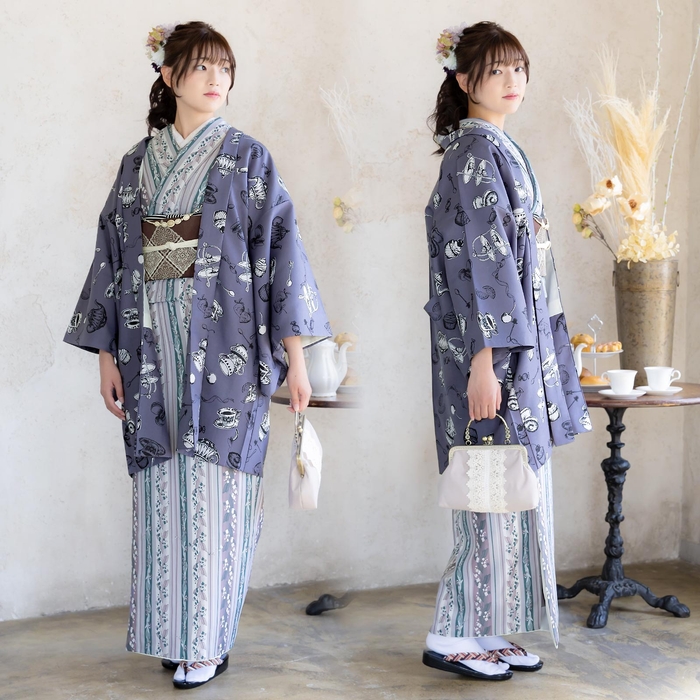 縞すずらん パープル×グリーン