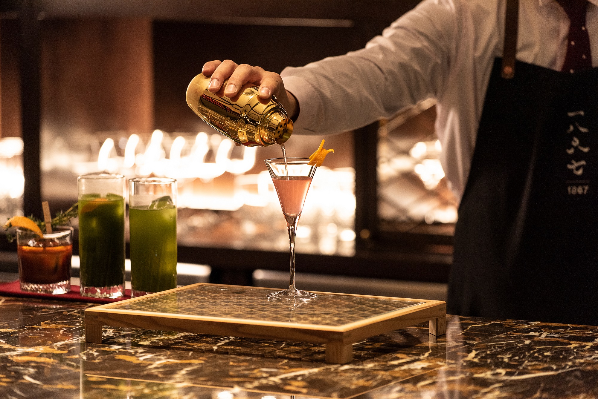 京都のbarシーンで活躍するバーテンダーが集結 一夜限りのカクテルイベント Kyoto Perrier S Bar Supported By Perrier 開催 京都悠洛ホテル Mギャラリーのプレスリリース