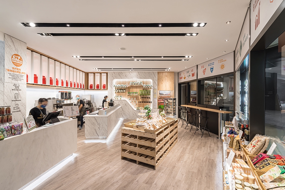 国立故宮博物院店 内観