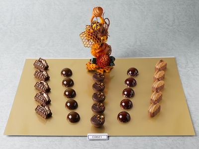 コンフィズリー部門最高賞受賞作品(画像提供:東京都洋菓子協会)