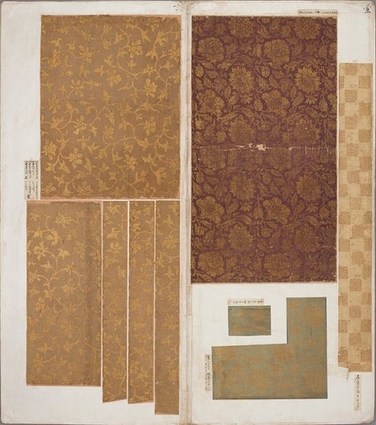 『前田家伝来名物裂帖』 国立文化財機構所蔵品統合検索システム