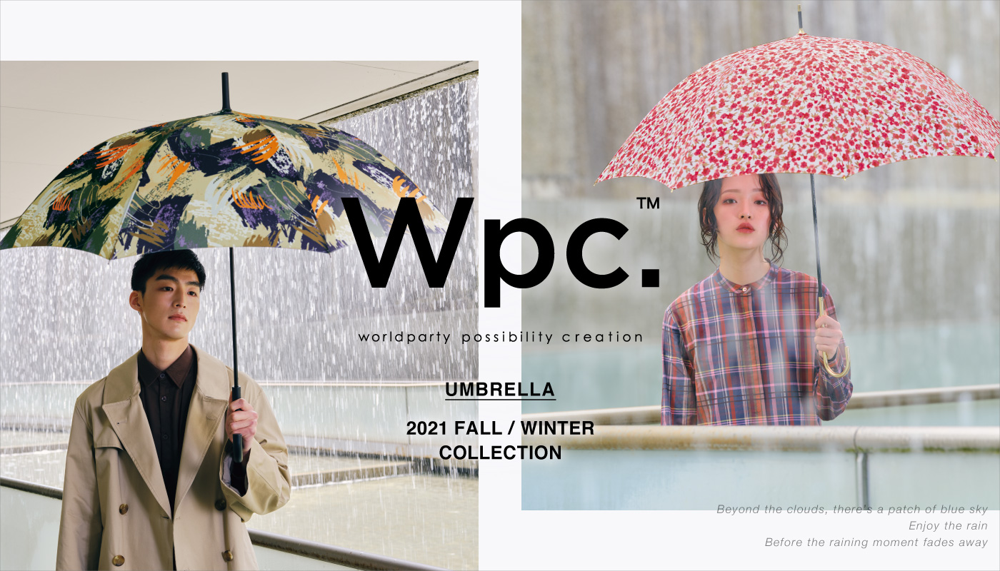 レイングッズブランド Wpc 21年秋冬コレクション発表 Newscast