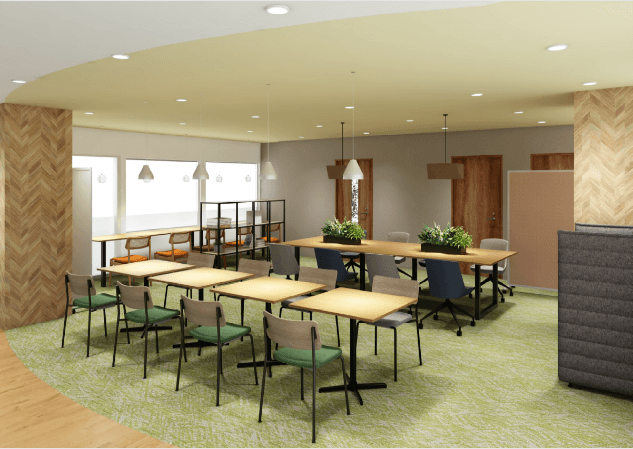 第一学院 managaraBASE 内装イメージ