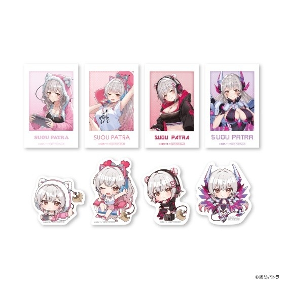 ▲オリジナルステッカー(全8種)