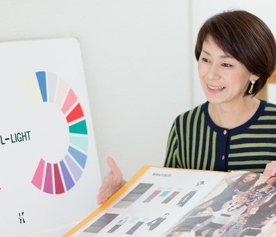 パーソナルカラー診断イメージ
