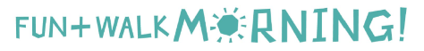 「FUN+WALK MORNING」ロゴ