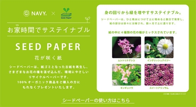 花が咲く紙 (シードペーパー(R))