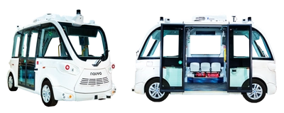マクニカ、子会社である仏Navya Mobility製の新型自動運転EVバス「EVO3」を発表
