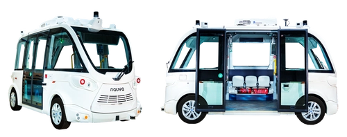 マクニカ、子会社である仏Navya Mobility製の新型自動運転EVバス「EVO3」を発表