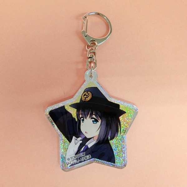 グリッターキーホルダー 