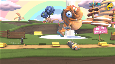 『Runner3』プレイ画面1