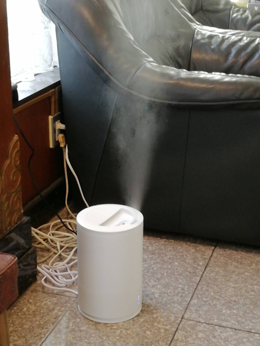 超音波噴霧器による除菌