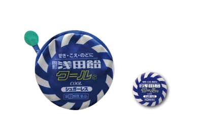 浅田飴オリジナルポーチ＆缶バッヂ