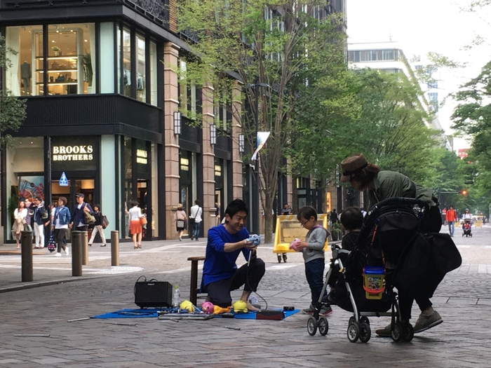 「ヘブンアーティスト in Marunouchi」過去開催時の様子