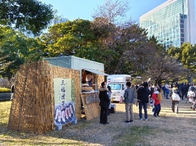 軽飲食の販売（昨年度の様子）