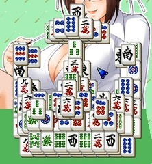 『上海☆娘。 コスプレフェスティバル編』　ゲーム画面