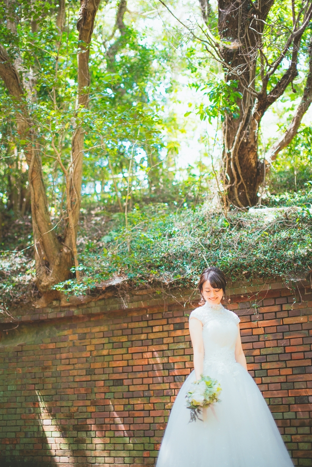 大阪から車で90分 国立公園の中で前撮り